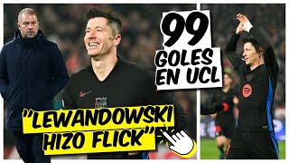 LEWANDOWSKI el goleador del BARCELONA anota DOBLETE en Belgrado 99 GOLES en Champions  Exclusivos [upl. by Herc]