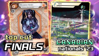 Netrunner Canadian Nationals 2023 Top Cut  Finals  Android Netrunner [upl. by Dawna]