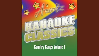 Karaoke  Achy Breaky Heart [upl. by Everick]