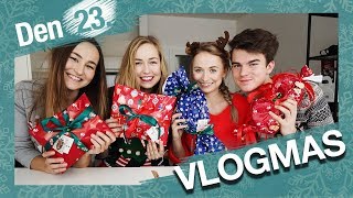 VLOGMAS Den 23  Balíme vánoční dárky s Shopaholic Nicol a Kovym [upl. by Tonina]