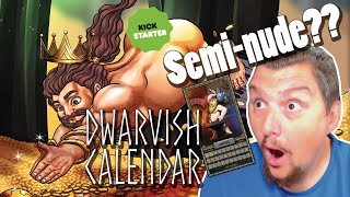 We made a Saucy Dwarvish Calendar On Kickstarter NOW [upl. by Dermott]