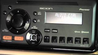 2012  Scion  IQ  Sound Settings  How to by Toyota City [upl. by Adnilim]