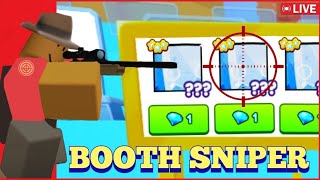 🧽 SPONGEBOB OP BOOTH SNIPER ON PET SIM 99 [upl. by Proudlove]