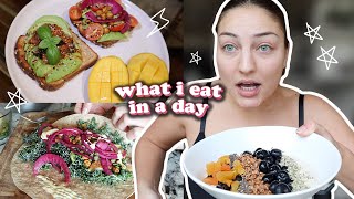 what i eat in a day VEGAN 🌱 2024 [upl. by Akinirt754]