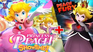 Princess Peach Showtime  Peach Fury  Full Game Walkthrough HD [upl. by Junette]