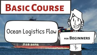 Logistics Flow by Sea Shipment You will clearly understand Cargo and Documents flow of Logistics [upl. by Heywood534]