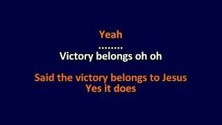 Todd Dulaney  Victory Belongs To Jesus  Karaoke Instrumental Lyrics  ObsKure [upl. by Yseult]