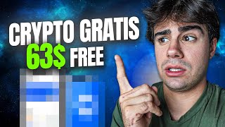 Guadagna 63 GRATIS in CRYPTO con questa APP [upl. by Acysej]