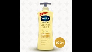 Vaseline Intensive Care Essential Healing Body Lotion  600ml [upl. by Atnom]