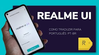 Como Traduzir Qualquer Realme Chinês Para Português PTBR Sem Root [upl. by Jessee]