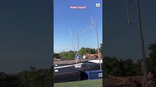 Pole vault 😨 shorts fact fact factshorts amazingfacts trending viralshort youtubeshorts [upl. by Eelamme]