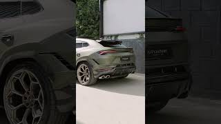 Lean mean best in green  The Lamborghini Urus Performante [upl. by Yecac]