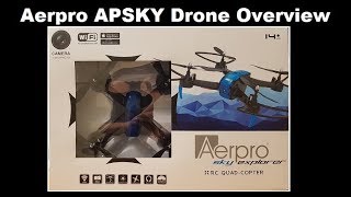 Aerpro APSKY Drone Overview [upl. by Ainola602]