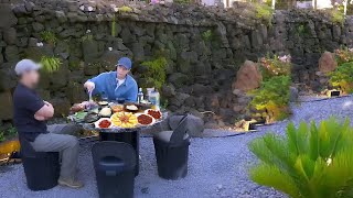 Amazing Bts Jin Finally vacations to Jeju Island for food mukbang [upl. by Maleeny735]