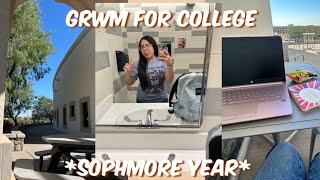 GRWM for community college Sophomore year [upl. by Jordan]