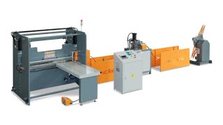 SF3302 Foldable Box Production Line woodbox woodworkingmachine [upl. by Akeihsal266]