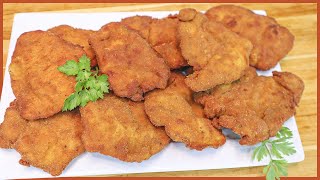 FRANGO à MILANESA PERFEITO I SUPER CROCANTE I SEQUINHO I Receitas de Pai [upl. by Aehta]