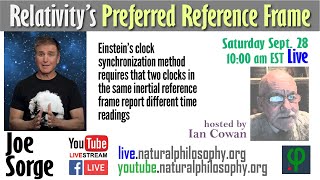 Special Relativity Requires a Preferred Inertial Reference Frame by Joe Sorge [upl. by Glendon]