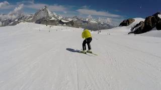 Cervinia summer skiing [upl. by Krucik]