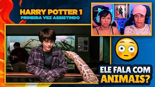 Harry Potter 1 E a Pedra Filosofal  React em Casal 🔥 [upl. by Gnik51]