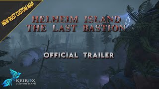 Helheim Island  The Last Bastion Trailer Keirox Custom Maps  Rust New Map [upl. by Curley]