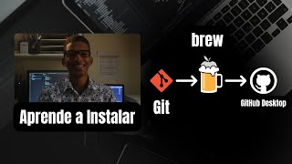 Instalar Homebrew Git y Github Desktop git homebrew [upl. by Pangaro]