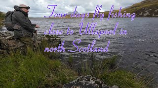 Fly fishing close to Ullapool in Sutherland Scotland [upl. by Anaerb]