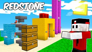 5 COSTRUZIONI DI REDSTONE DA FARE NELLA TUA VANILLA SU MINECRAFT [upl. by Ainoek]