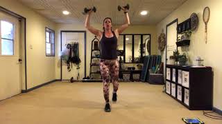 20 minute Total Body Dumbbell Workout [upl. by Placia]