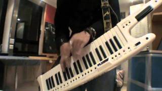 Stratovarius  Stratofortress Keytar [upl. by Ellenuahs]