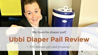 Ubbi Diaper Pail Review [upl. by Bryana]