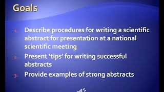 How to Write Your Best Abstract  from the AHAs CVSN Council [upl. by Pownall]