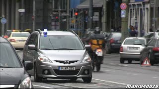 Zivilwagen Überfallkommando Hundeführer Polizei Frankfurt [upl. by Even]