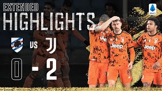 Sampdoria 02 Juventus  Federico Chiesa amp Aaron Ramsey Goals Secure Points  EXTENDED Highlights [upl. by Eelsew]