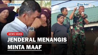 🔴 PANGDAM MENANGIS Minta Maaf ke Keluarga Korban Penganiayaan 33 Prajurit Armed [upl. by Kalindi830]