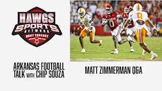 Podcast Arkansas football talk with Chip Souza Matt Zimmerman Q amp A [upl. by Dimitry]