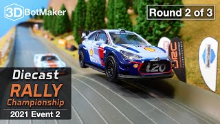 Diecast Rally Car Racing  Event 2 Round 2 of 3  DRC Championship [upl. by Otha]