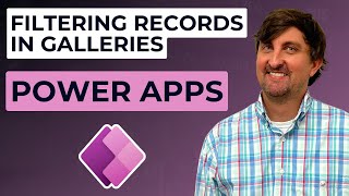 Power Apps Filtering Records In Galleries Tutorial 🏆 [upl. by Hartley]