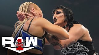 Rhea Ripley vs Ivy Nile — Women’s World Title Match Raw Day 1 highlights Jan 1 2024 [upl. by Darren578]