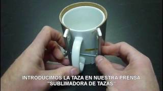 SUBLIMADORA DE TAZAS MANUAL SIN MAQUINAS COSTOSAS [upl. by Ttayh]