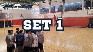 CV Torrelodones vs CDE Parla 20242025 J4 Set 1 [upl. by Sitoeht]