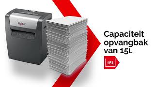 Rexel Momentum X406 Papiervernietiger  Product video NL [upl. by Kattie]