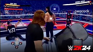 WWE 2K24 Leaked Gameplay [upl. by Ecirad]