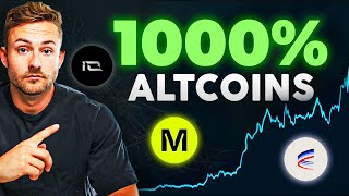 TOP 3 Altcoins To Buy Now BEFORE Crypto Pumps 100x Growth [upl. by Agee]