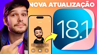 NOVA ATUALIZAÇÃO iOS 181  QUAIS SÃO AS NOVIDADES [upl. by Porche]