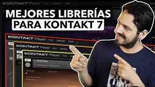 15 MEJORES LIBRERÍAS GRATIS para KONTAKT 7 [upl. by Sarchet]