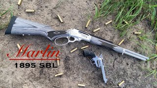 Marlin 1895 SBL  First Shots and Impressions [upl. by Gerald804]