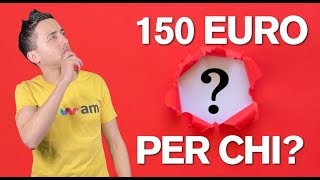 BONUS 150 EURO FEBBRAIO A CHI SPETTA [upl. by Adyam]