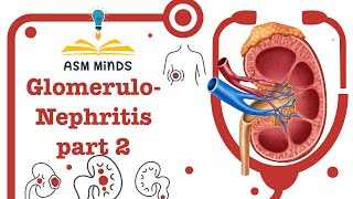 Glomerulonephritis GN part 2 Nephrotic syndrome by ASM Minds [upl. by Brent]