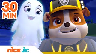 PAW Patrol Spooky Halloween Rescues 👻  30 Minute Compilation  Nick Jr [upl. by Packer]